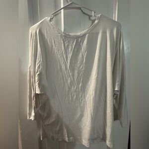 Rachel Zoe White Long Sleeve Tee